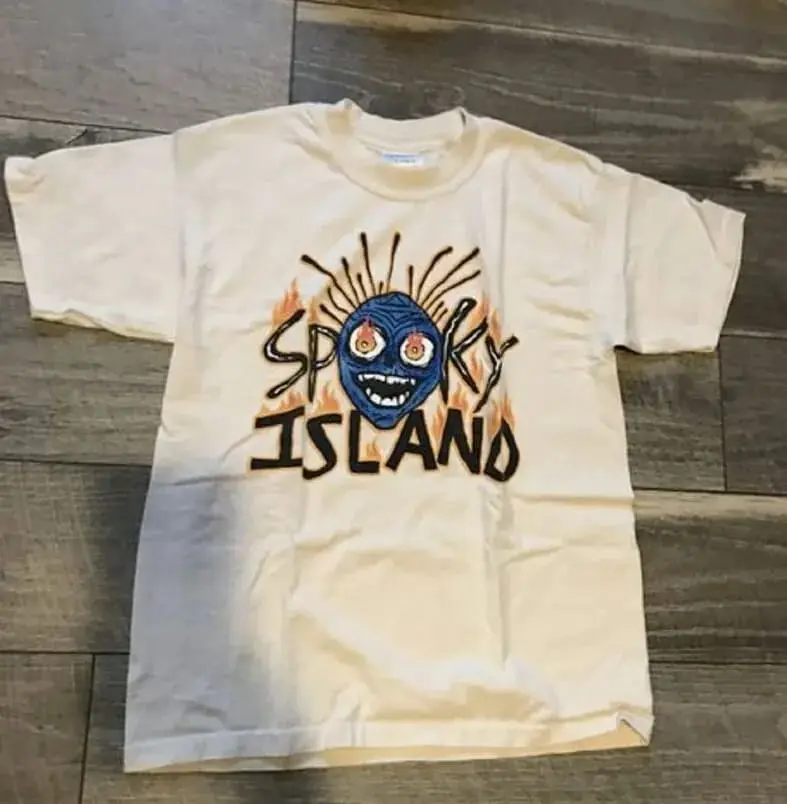 [Sale Up To 30%] Vintage Spooky Island Scooby Doo Tee T-Shirt, Cotton Unisex, Gift For Her, Gift For Him Classic Fabric Menswear