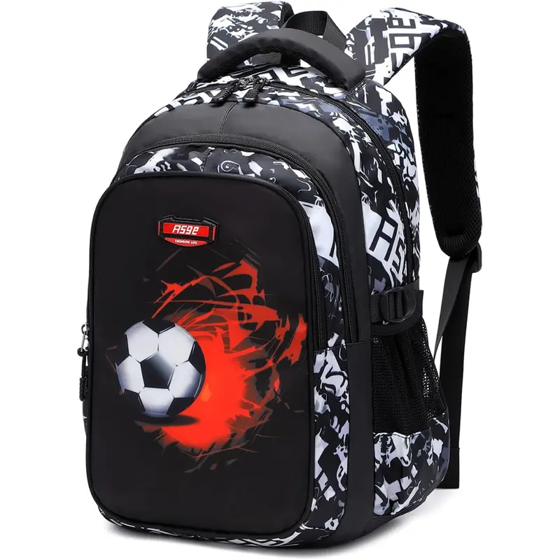 Backpack for School Boys Backpacks for Kids Camo Bookbag for Middle School Bags Waterproof Travel Back Pack