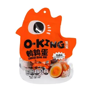 YANJINPUZI O King Quail Eggs - Savory Braised Snack, 128g