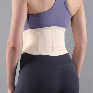 Lower Back Brace, Minimalist Style, Breathable Fabric, 4 Support Bars, Compression Daily Wear, Comfortable and Stylish, Adjustable Compression Bandage