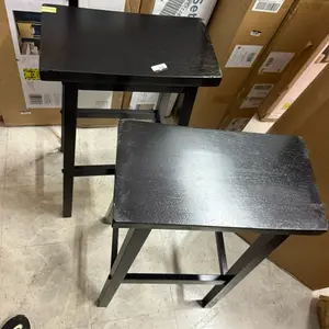 Counter height black stools - target return