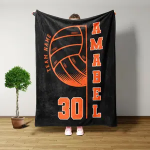 Volleyball Blanket, Custom Blanket, Throw Blanket, Volleyball Gifts, Christmas Gifts, Gifts For Women, Men Gifts, Volleyball Gifts For Team 