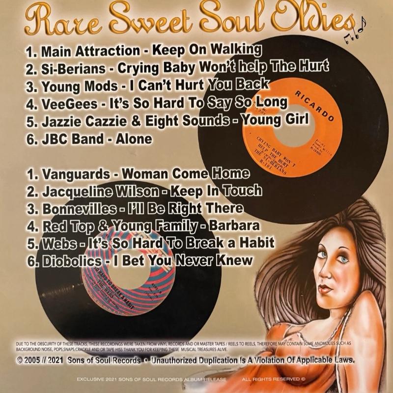 Gangster Soul Harmony Vol.2 Rare Oldies Album -Vinyl Limited Edition Clear Wax Collectible Sweet Soul Classics