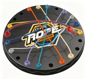 1 Set Rope Untangling Table Game, Logic Puzzle Board Game for Kids & Adults, Parent-child Interactive Game,Multi-level Advanced Challenge Puzzle Toy, Educational Toy, Perfect for Parties, Gatherings,Road Trips, Ideal for Thanksgiving,Christmas Gifts