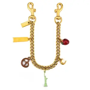 Chain Charm for Handbag, Purse Wallet &Pants Chain Jean Chains, Vintage Bag Strap Chains Extender