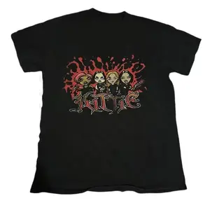 Vintage Kittie Baby Tee Y2k Top Women Streetwear Emo Scene 2000s Clothes Women Fitted T-Shirt Grunge 2000s Casual Cotton Shortsleeve Gift For Her