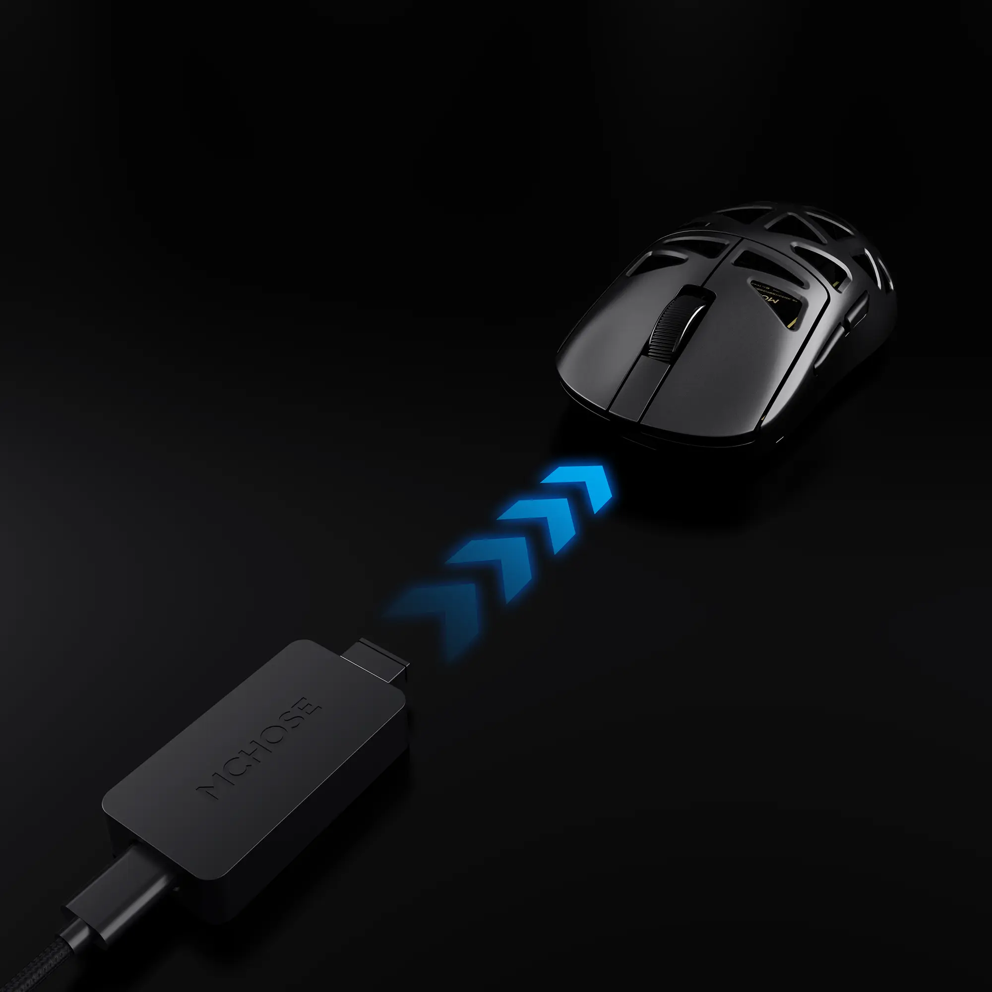 MCHOSE A7X Ultra Magnesium Alloy Gaming Mouse - PAW3950TI Sensor