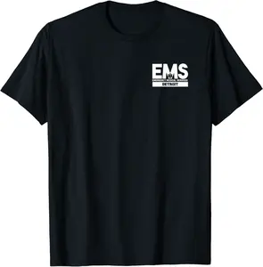Detroit Michigan EMS Emergency Medical Services EMT Uniform T-Shirt - Abigailma Shop 33B09C4SP49W