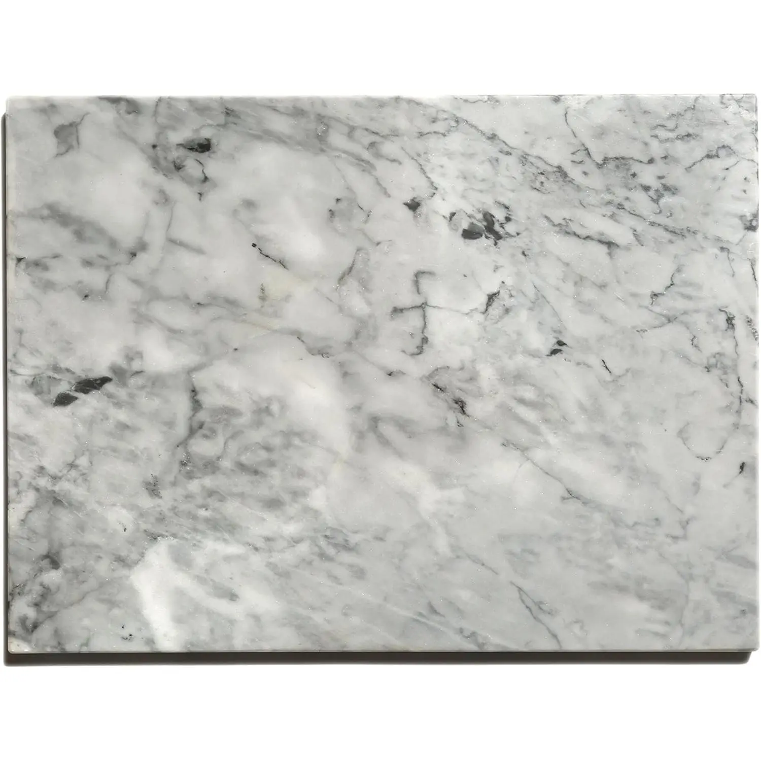 Non-Stick Marble Pastry  Board Slab 15 3/4" X 11 3/4" with No-Slip Rubber .