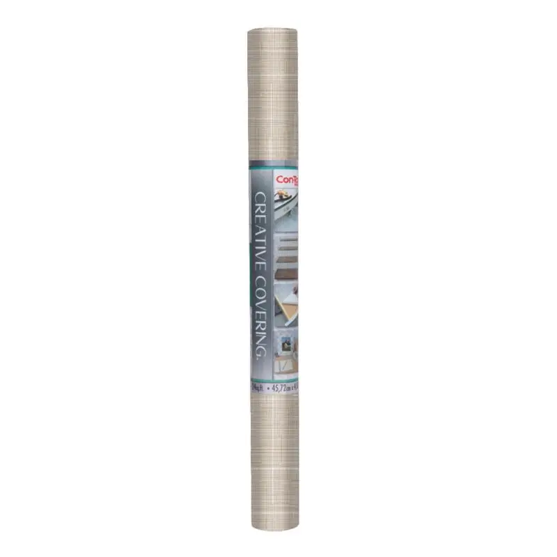 212 MAIN Durable Vinyl Furniture Protector Cover - 16 ft x 18 in Single Roll Shelf & Drawer Liner, Taupe Home Care Supplies for Living Room Interior, Furniture Covers