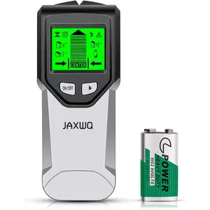 Stud Wall Scanner - 5 in 1 Stud Tool w/Intelligent Microprocessor Chip and HD LCD Display, Stud Detector Beam Finders for the Center and Edge of Wood AC Wire Studs Joist Pipe
