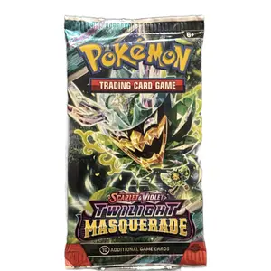 1 - Pack  Twlight Masquerade- Featuring Ogerpon Ursaluna ex & Sinistcha ex Tera Pokémon ex Cards