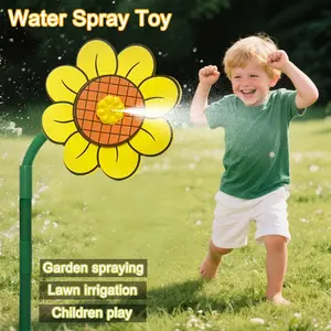 1pc Garden Watering Toy, Cute Insect/flower Sprinkler, Summer Courtyard Lawn Sprinkler, Party Water Game Toy, Boy Girl Gift, Easter