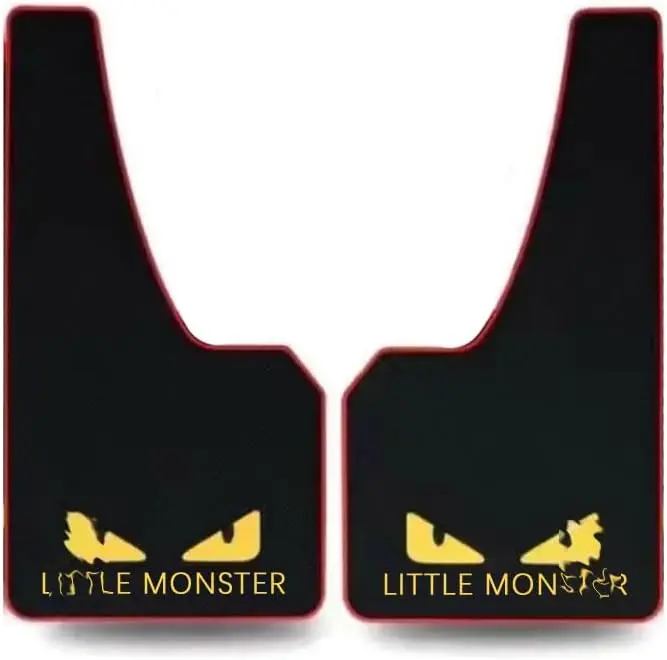 Soft Material Automotive  Mud Flaps Universal Fit Black Splash Guards Rubber mud Guard No  Universal