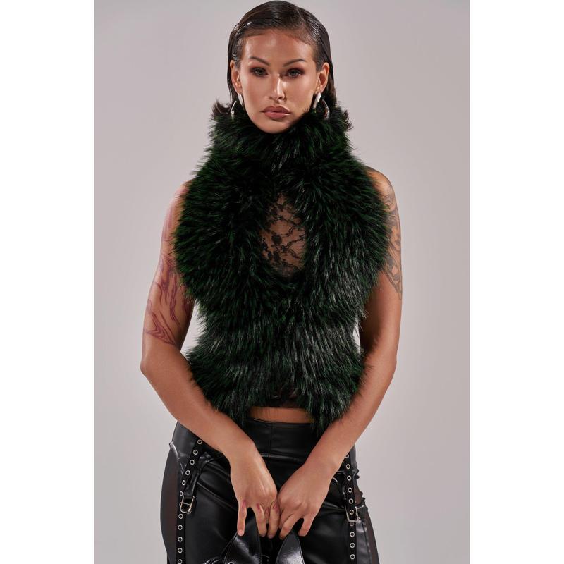 FEEL ME BABY FUR BLOUSE