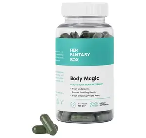 Summer Wins Body Magic Chlorophyll Pills - Healthcare, Fitness Beauty Supplement for Body Odor, Detox & Skin Support-2ER Edible Natural