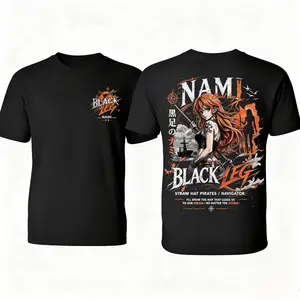Nami T-Shirt – Anime Unisex Gift，100% pure cotton, is suitable for all seasons and can be worn for daily life, sports, parties, or street outfits.