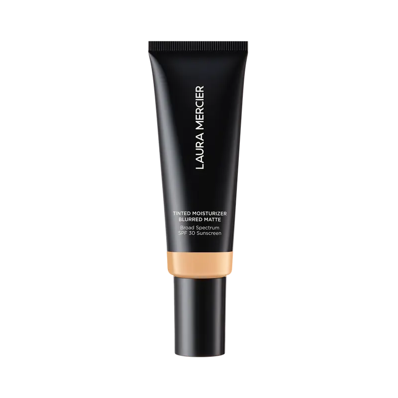 Laura Mercier Tinted Moisturizer Blurred Matte SPF 30 - Oil-Free, Hydrating French Formula for Flawless Skin, 45mL