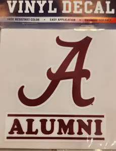 University of Alabama Alumni Decal