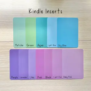 Kindle Case Insert for Clear Case, Card Stock Inserts for Kindle Paperwhite - Book Accessories - Device, Smartphone