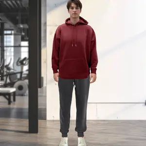 Mocassi Cotton Active Men Tracksuit 2 Piece Set Athletic Jogging Sweatsuits