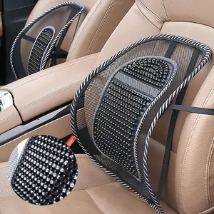 corvette cup holder Car Seat Lumbar Support Cushion with Breathable Mesh & Adjustable Straps - Ergonomic Posture Corrector for Office Chairs, Vehicles - No-Foam Design, All-Season Use, Car Seat Accessories, Metallic Studs for Enhanced Comfo