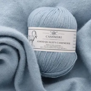 6-Pack Luxurious Cashmere Yarn for Knitting and Crocheting - Soft, Warm, and Durable 80% Cashmere 20% Acrylic Blend for Sweaters, Pants, Gloves, Hats, and DIY Crafts - 1.76oz Each