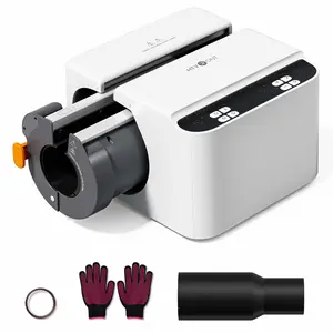 HTVRONT Auto Tumbler Heat Press - A200H Full Cup Transfer Heat Press Machine for 40 OZ Tumbler with Handle, Heat Even Cups Sublimation Machine with Adjustable Pressure & 4 Memory Modes