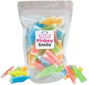 Wax Bottle Candy Drink - Retro Nostalgic Novelty Treats Classic Variety Flavors (1/2 LB)