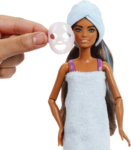 Mattel - Barbie Party Unboxed Glam Party Series Purple Sparkle Doll & Accessories  [Collectible Figurine/Statue/Bust] Paper Doll