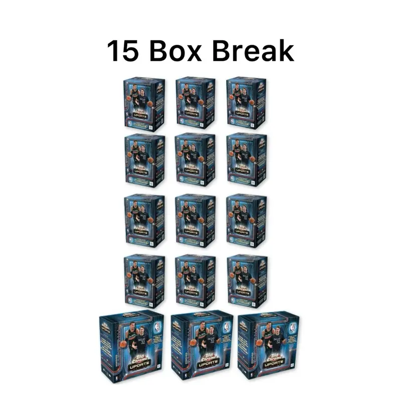 Break 63: Pick Your Number (12) 2025/26 Topps Chrome Update Series Basketball Value Boxes (3) 2025/26 Topps Chrome Update Series Basketball Mega Boxes *CHASE DEBUT PATCH AUTOGRAPHS*
