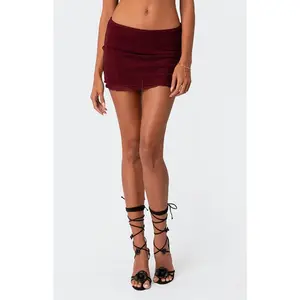 Edikted Women's Ariyah Mesh Mini Skirt - Multicolor