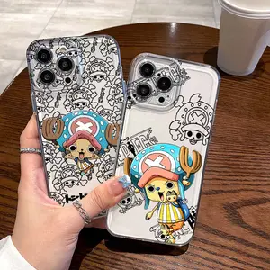 Tony Tony Chopper For Apple iPhone 17 16e 16 15 14 13 12 11 Pro Max Plus Mini TPU Soft Transparent Phone Case