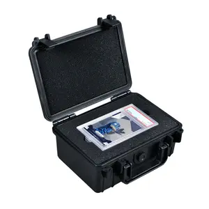 Waterproof Hard ABS Storage Box Holder for PSA CGC BGS Graded Cards Cabinet Portable Trading Card Slab Storage Box For PTCG TCG Baseball Basketball Football Star Sports Games Cartoon Graded Cards Holder Card Hobby Box
