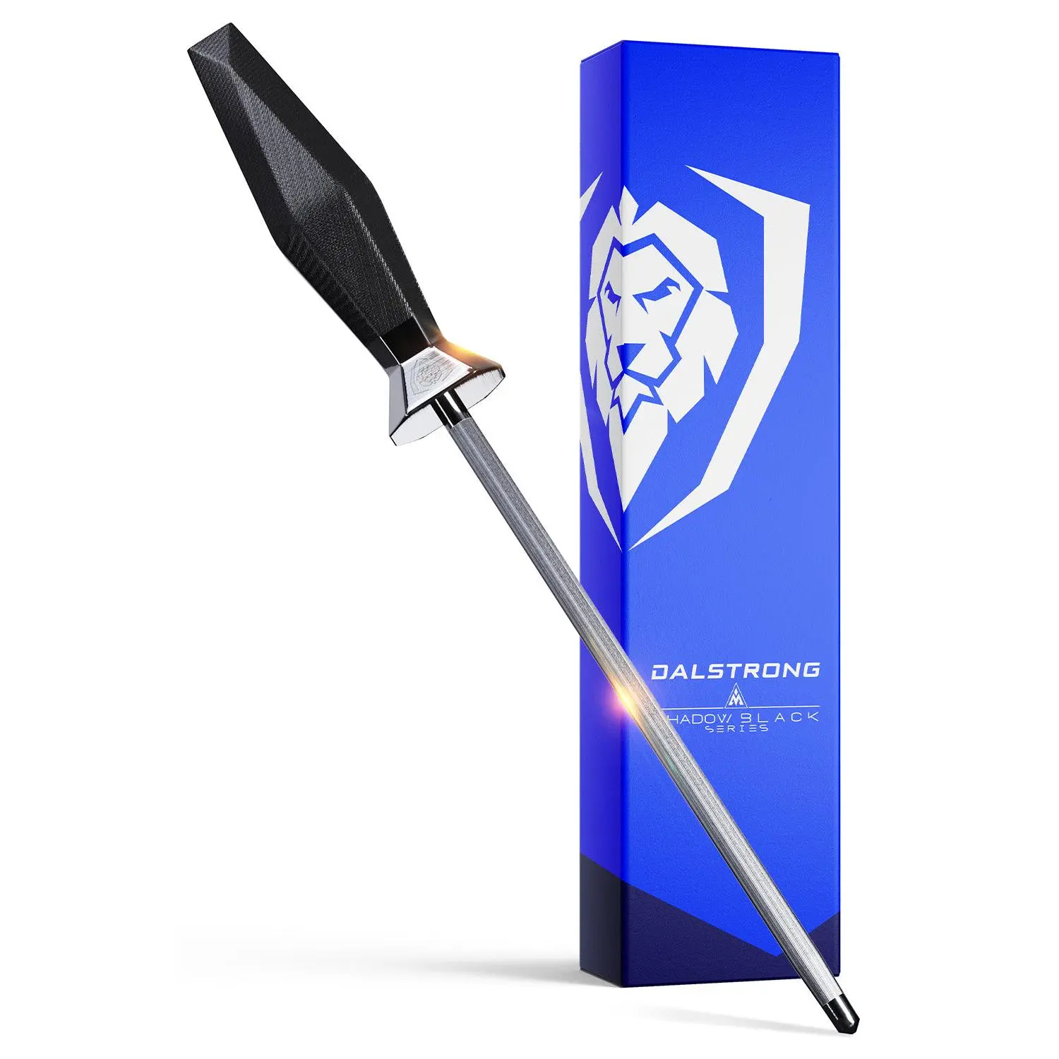 Honing Steel 9" | Shadow Black Series | NSF Certified | Dalstrong ©