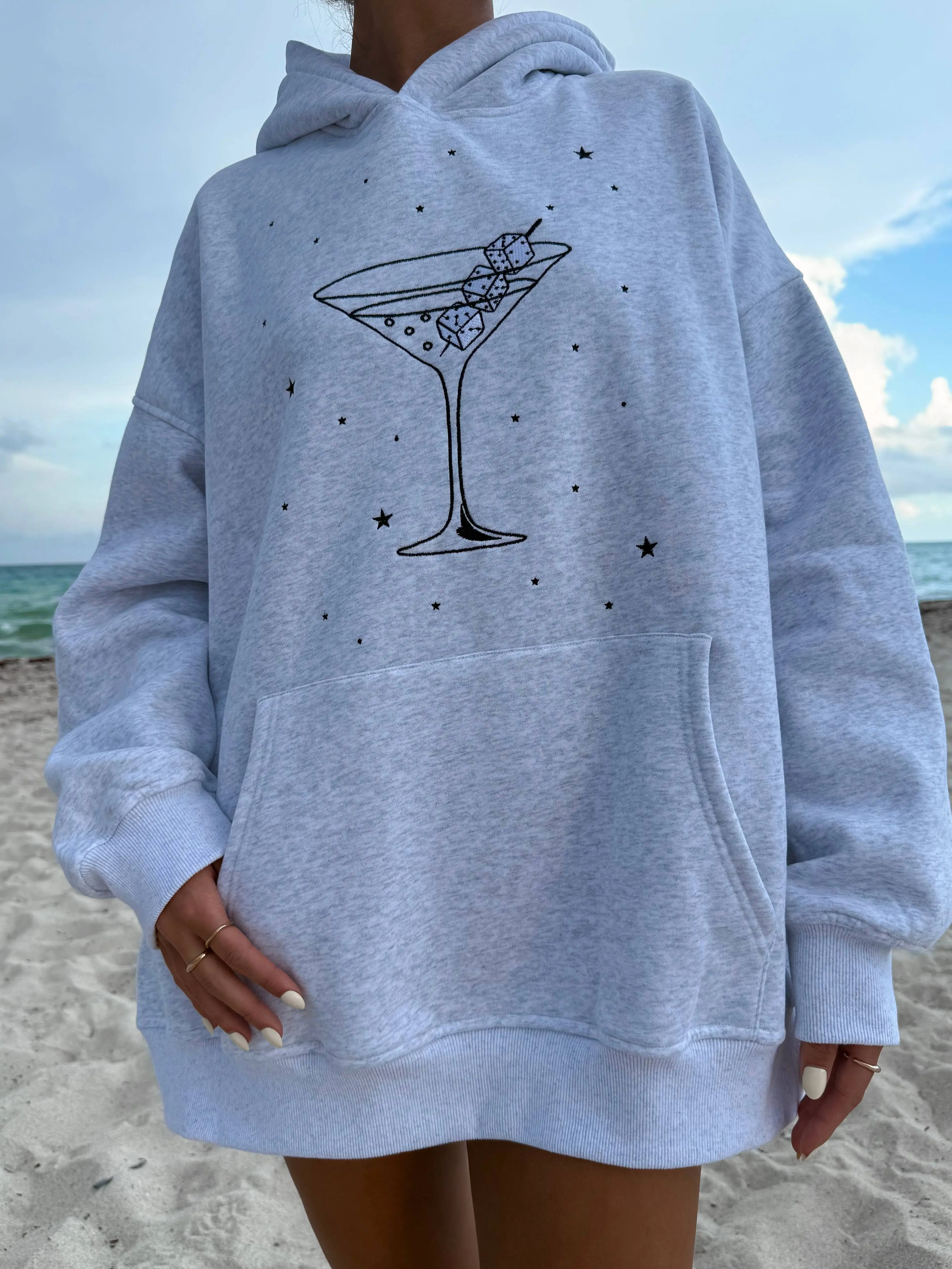 Martini Dice Hoodie