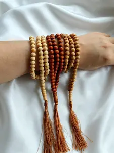(1 piece set of 101 0.4c'm) Fashionable handheld bowl with personality, versatile, handmade texture, multi-purpose prayer bead bracelet