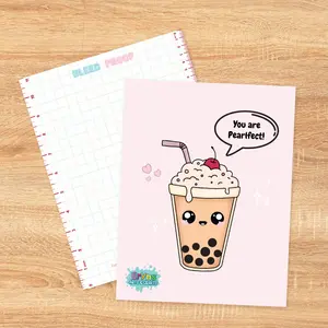 Bleed Proof Marker Pad with Integrated Rulers- Perfect for Coloring Books and Alcohol Based Markers