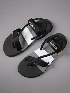 Men's Fashionable Slides, Casual Comfortable Breathable Non-slip Sports Sandals, Fashionable Sandals for Indoor & Outdoor Wear, Footwear for Beach