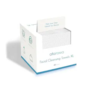 50 ct Towels XL, 100% USDA Biobased Face Towel, Disposable Face Towelette,Ultra Soft, 1 Pack