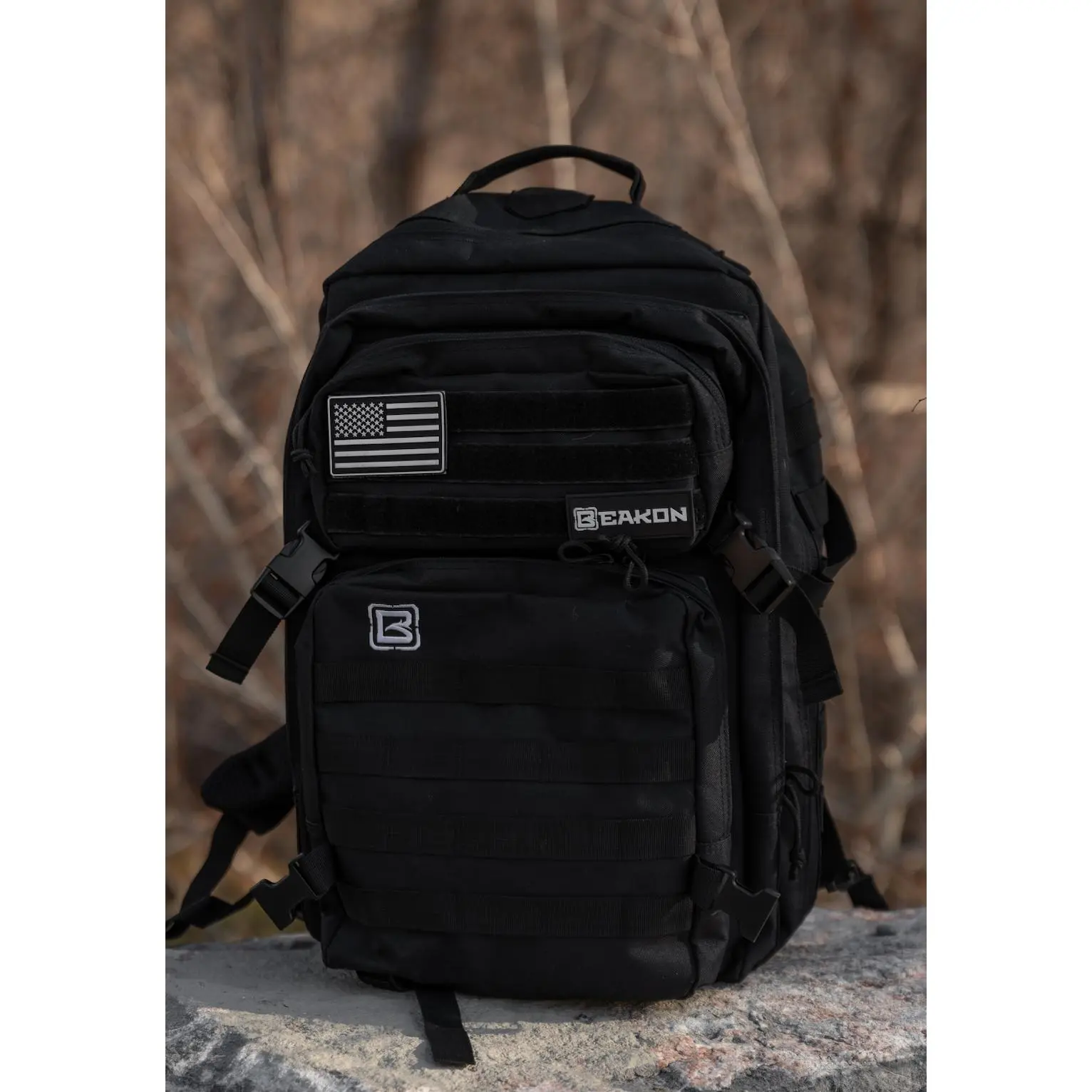 Beakon Tactical Gear Pack — Rugged Backpack for Hiking, Camping & Survival