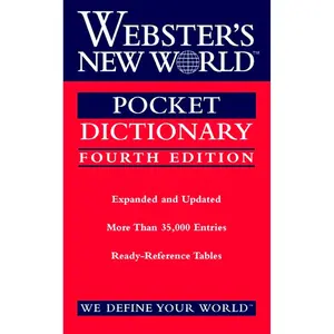 Webster's New World Pocket Dictionary Paperback – August 9, 2016