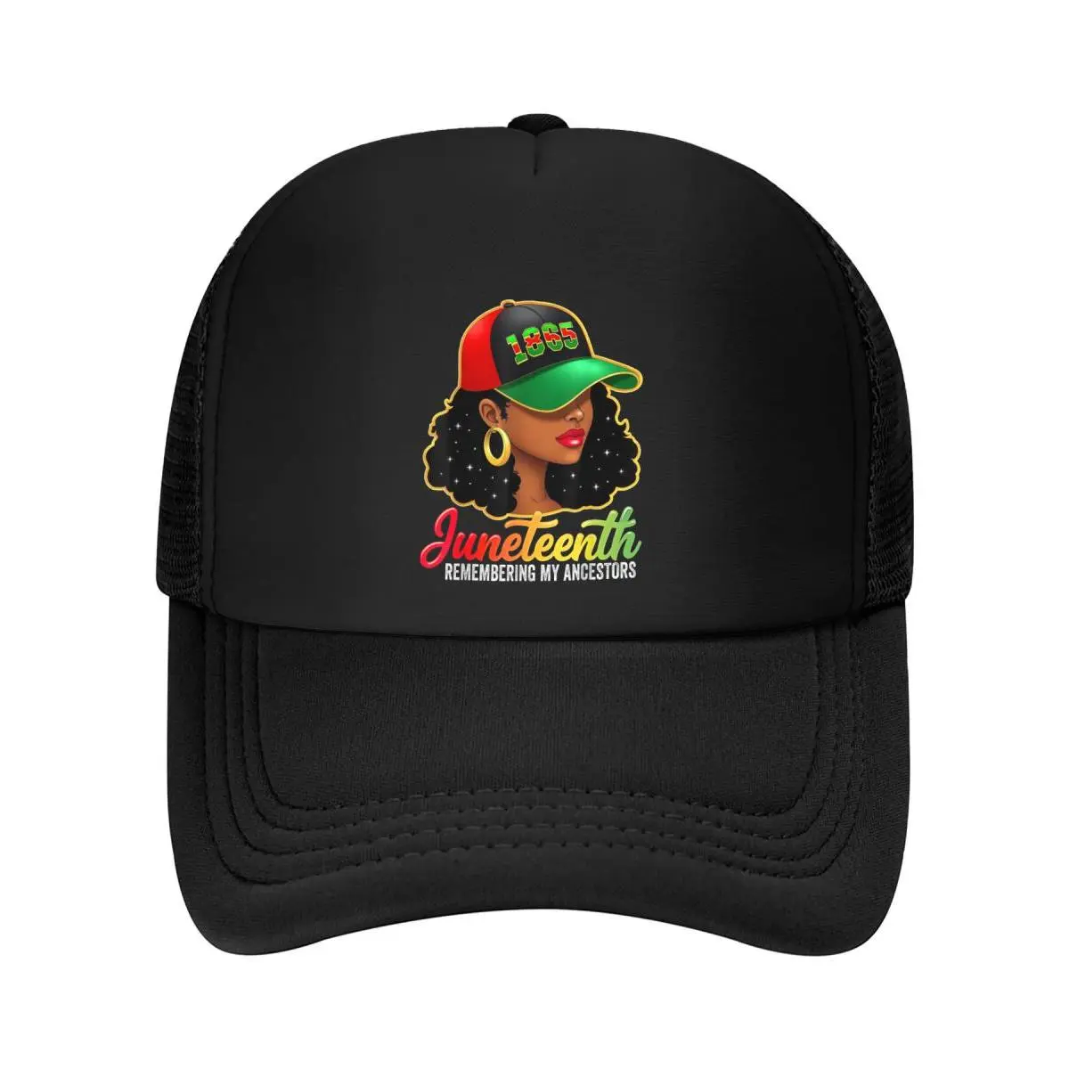 Women's Juneteenth Remembering My Ancestors Black Casual Baseball Cap - Sporty Chic Sun Protection Accessory for Women, Hiking & Light Outdoor Activities, Accessories For Women