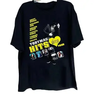 TOBYMAC's Hits Deep Tour Unisex Black T-shirt