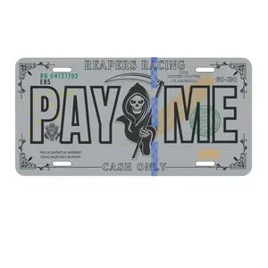 Run with the Pack Dodge Scat Pack Club License Plate