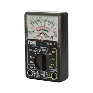 NSI Industries TES-MT12 5Function 12 Range Analog Multi Tester NSI Industries TES-MT12 5Function 12 Range Analog Multi Tester