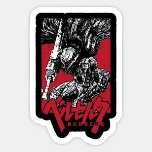Berserk anime sticker Berserk anime sticker