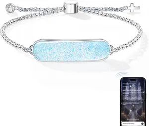 Daily Bible Verse NFC Bracelet for Women – Tap or Scan to Read Scripture on Phone, Christian Mother’s Day Gift for Mom & Loved Ones, Inspirational Christian Jewelry, Personalized Customizable