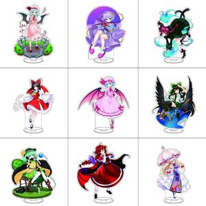 Anime Touhou Project Acrylic Stand Ornaments Izayoi Sakuya Shameimaru Aya Kirisame Marisa Figure Stand Halloween Gifts