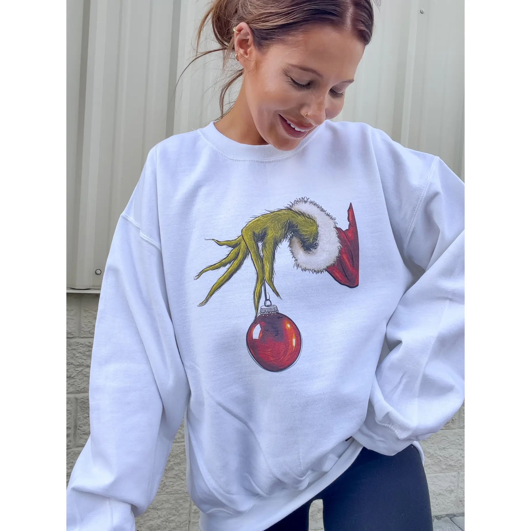 Ornament Hand Graphic Top